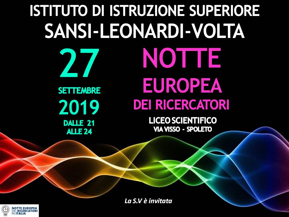 invito notte della ricerca 2019