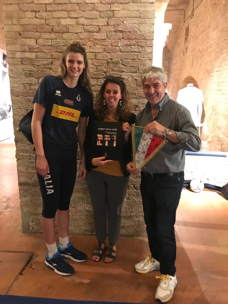 nazionale pallavolo omaggio provincia