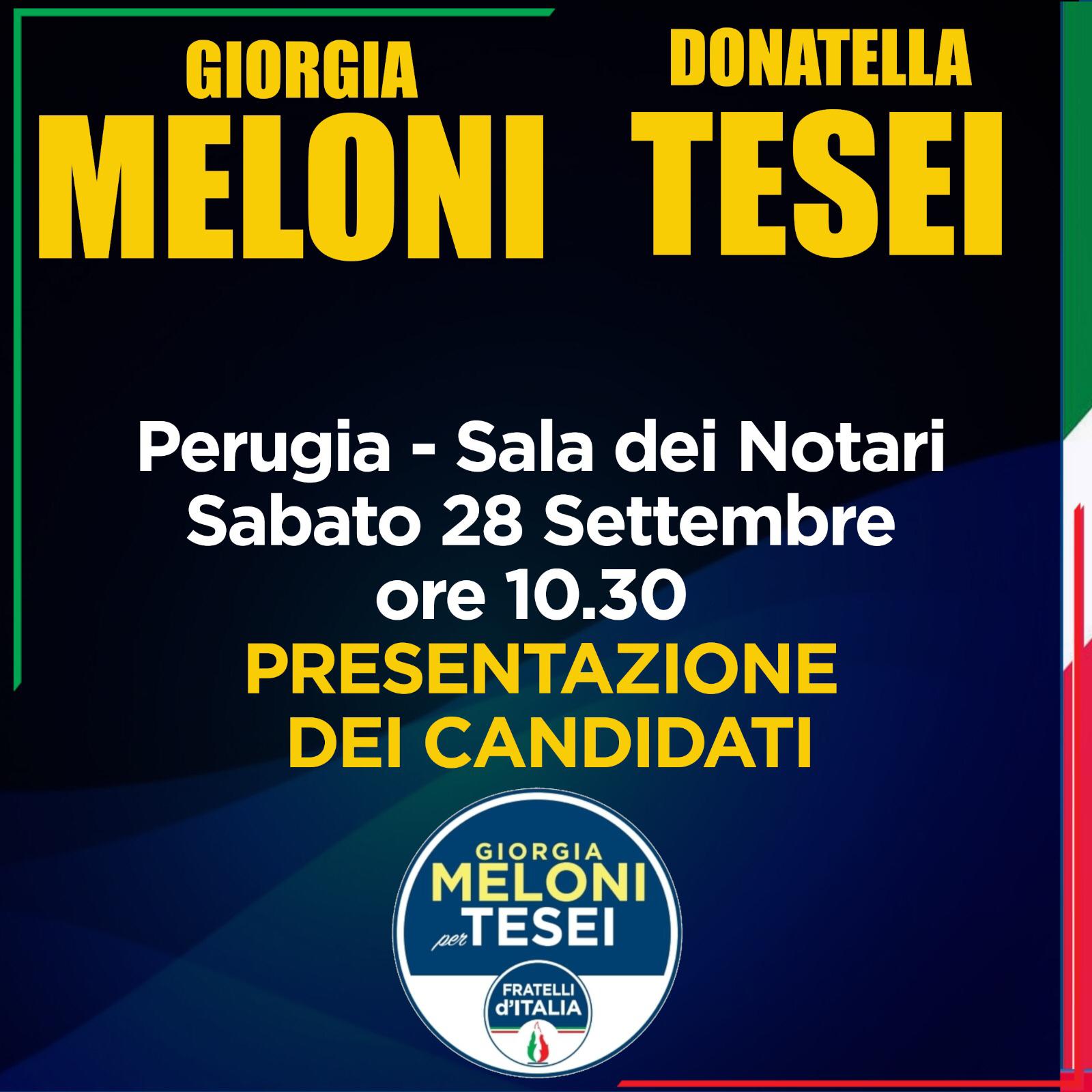 presentazione dei candidati