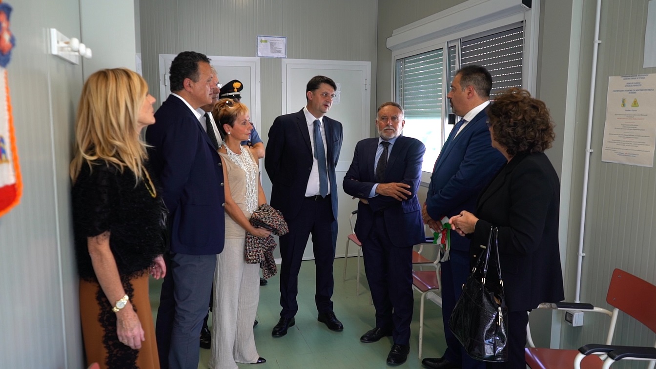 le autorità presenti