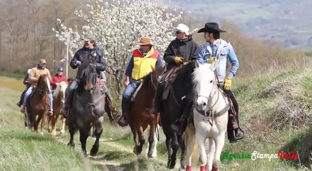 cavallo sentiero francescano1