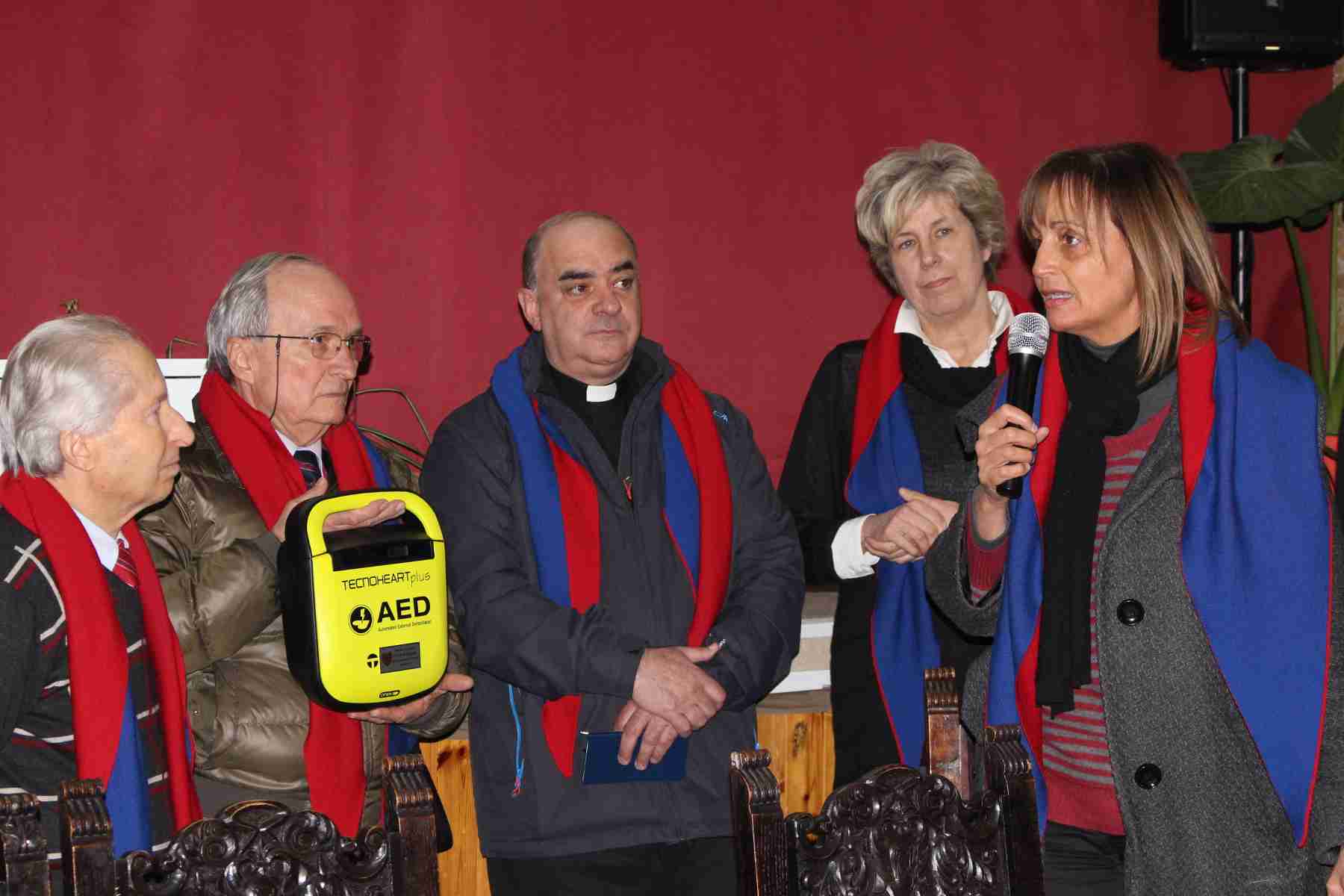 consegna defibrillatore