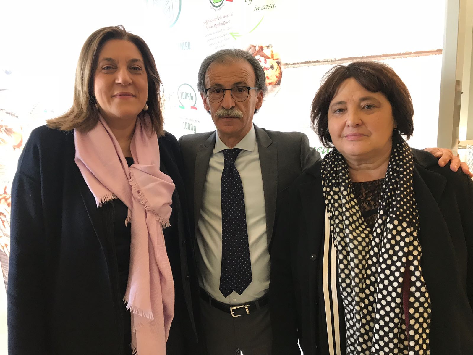 da sx Catiuscia Marini Dino Ricci Fernanda Cecchini 1