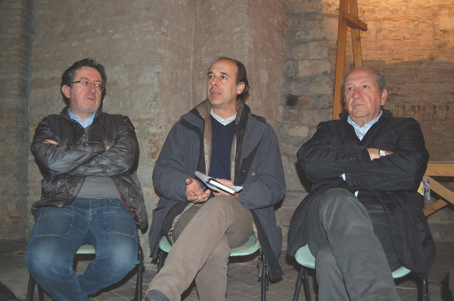 da sx Giuseppe Capaccioni Marco Brilli Stefano Mercuri