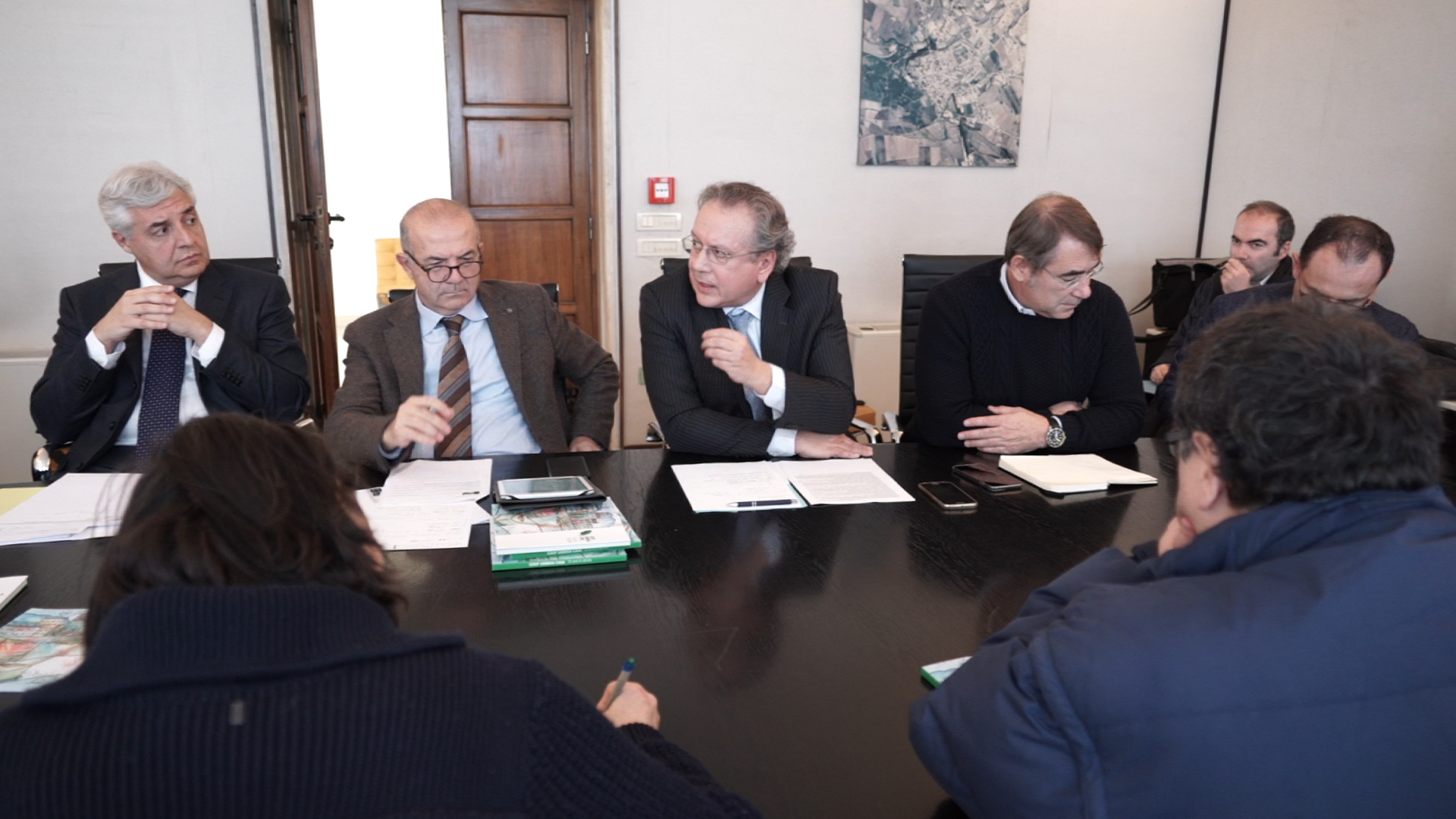 da sx Laerte Grimani Giuseppe Chianella Salvatore Santucci Marco Tili