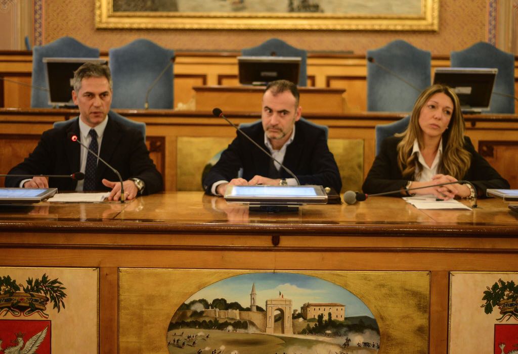 da sx Rossano Pastura Cesare Carini Carlotta Caponi