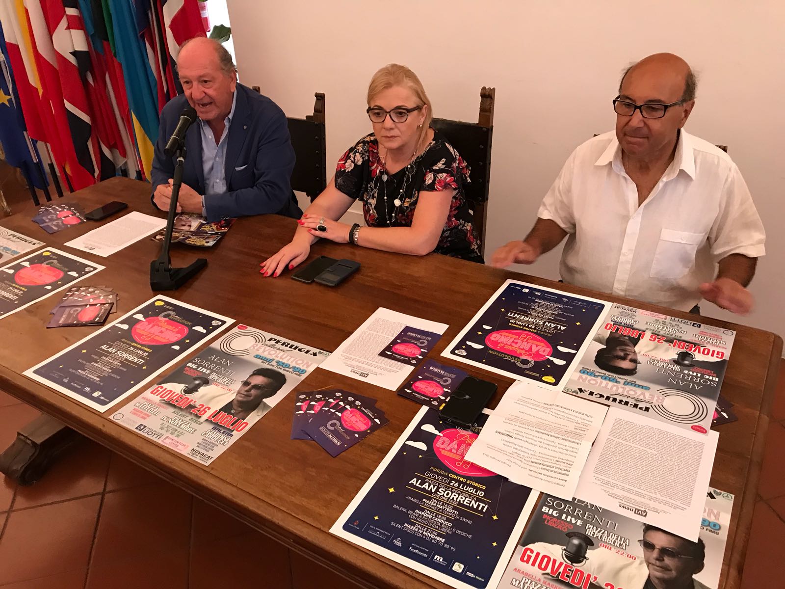 da sx Sergio Mercuri Cristiana Casaioli Enrico Frau3