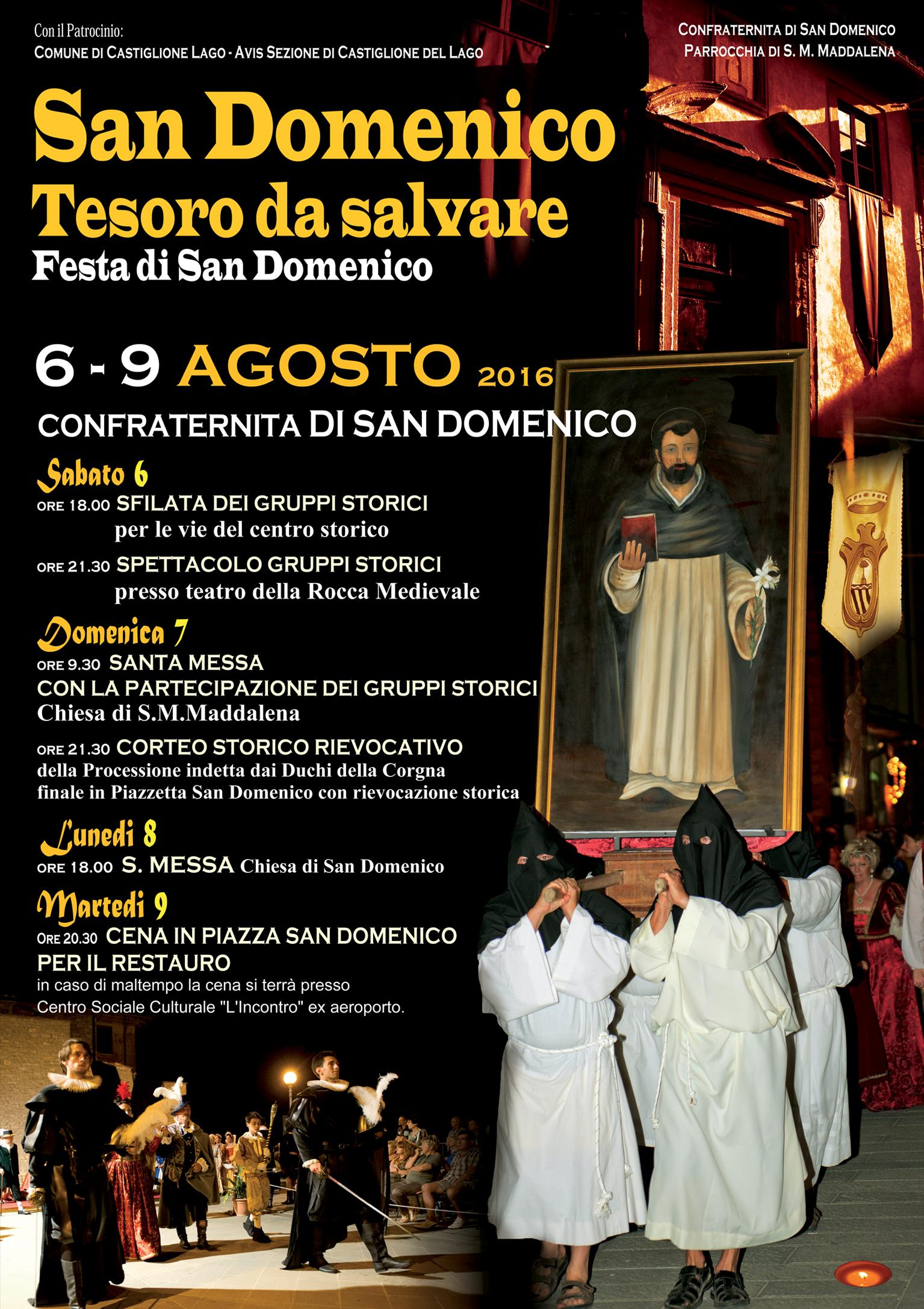 festa di san domenico 2016 locandina