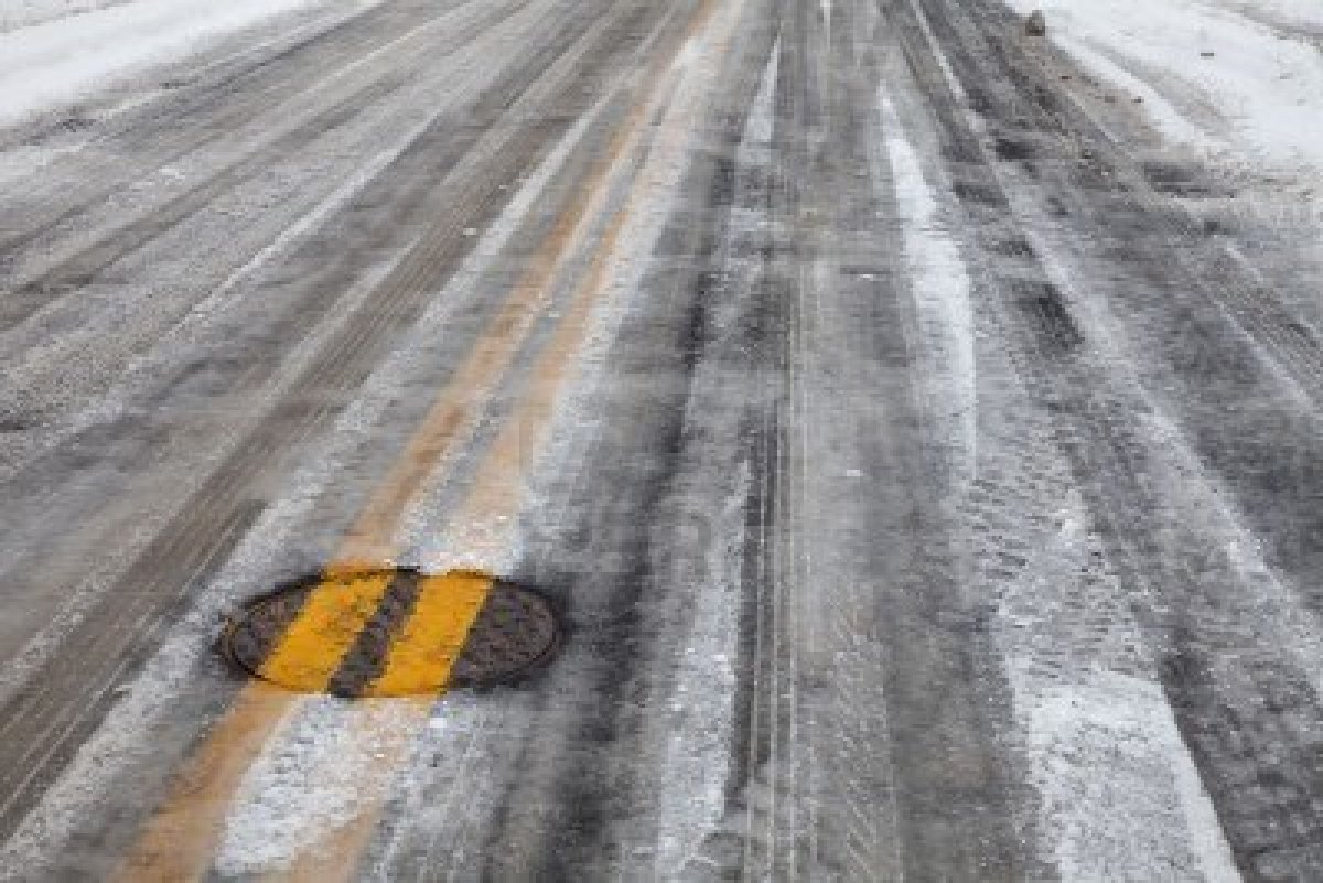 ghiaccio strade