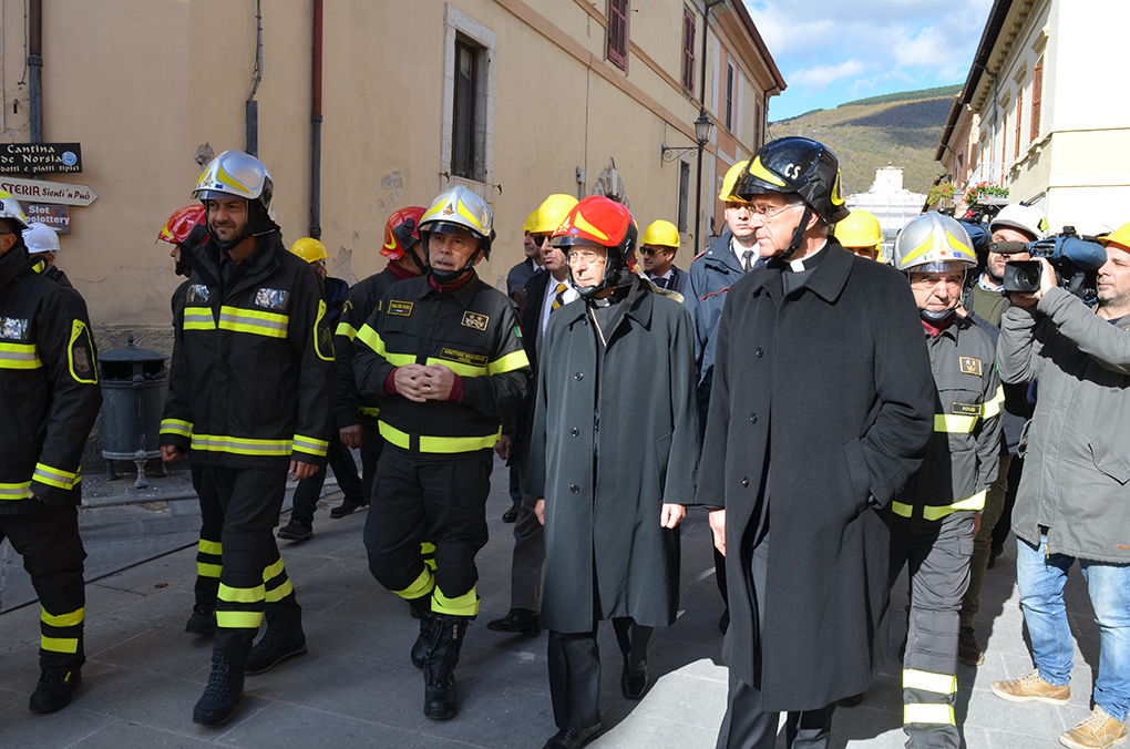 Bagnasco al corso di Norcia
