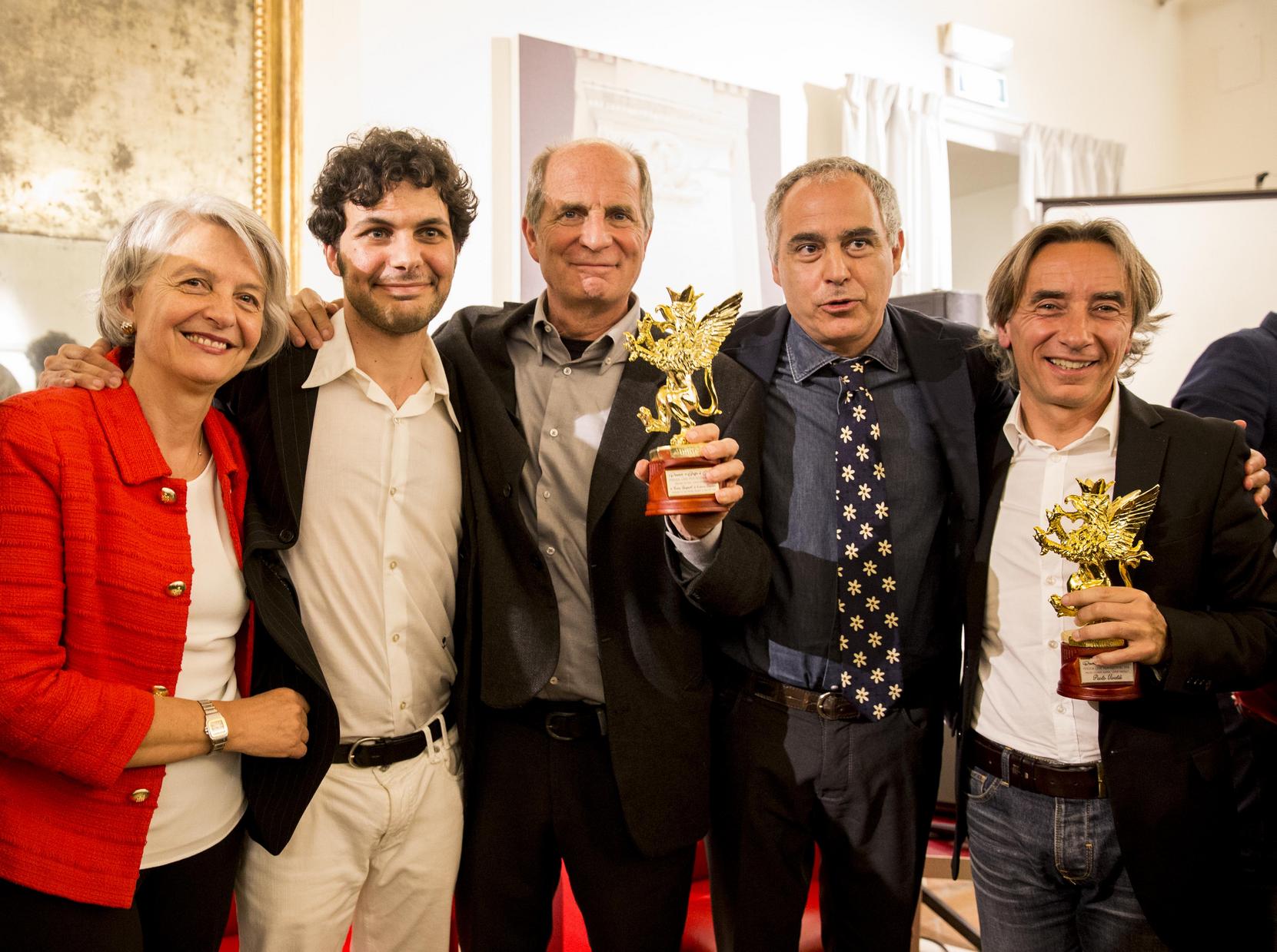 Da sin. Maria Teresa Severini Daniele Corvi Lodovico Gasparini Massimiliano La Pegna Paolo Vivaldi