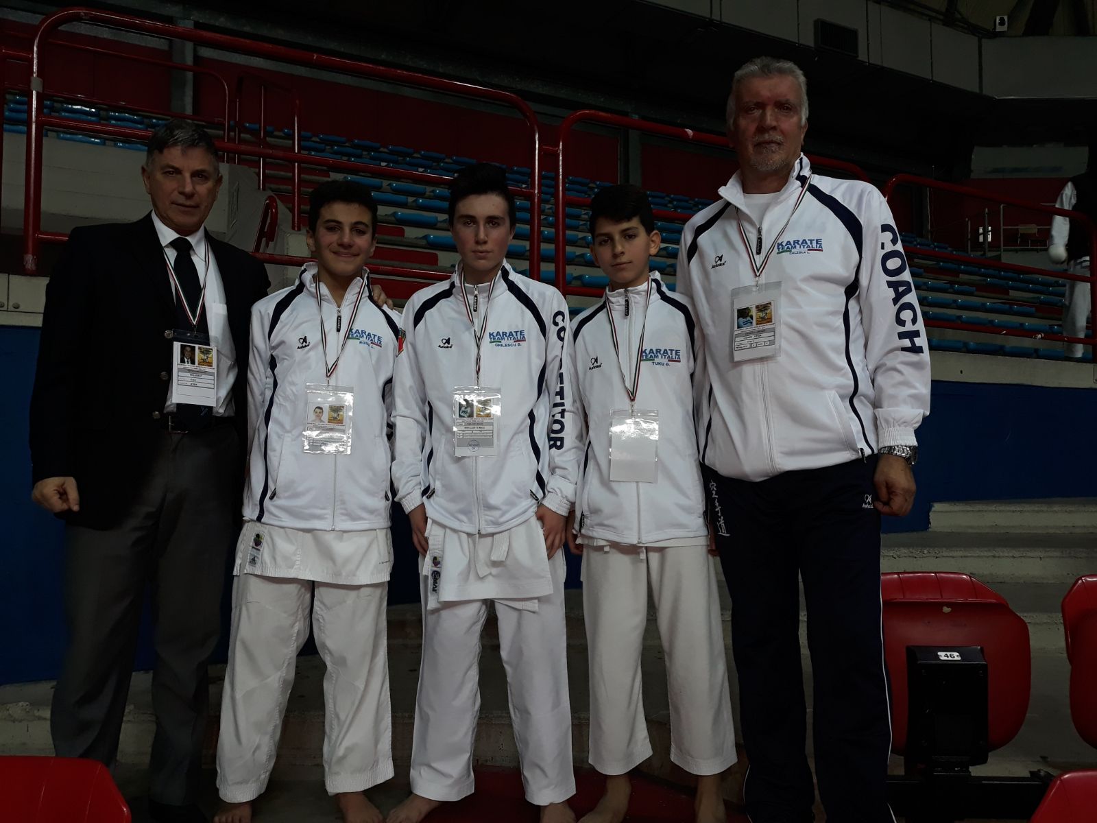 LA SQUADRA VICE CAMPIONE DEL MONDO