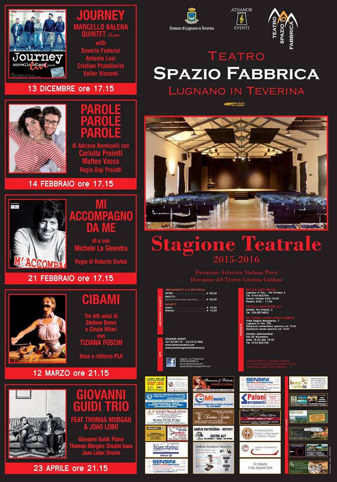 Stagione Spazio Fabbrica Lugnano in Teverina