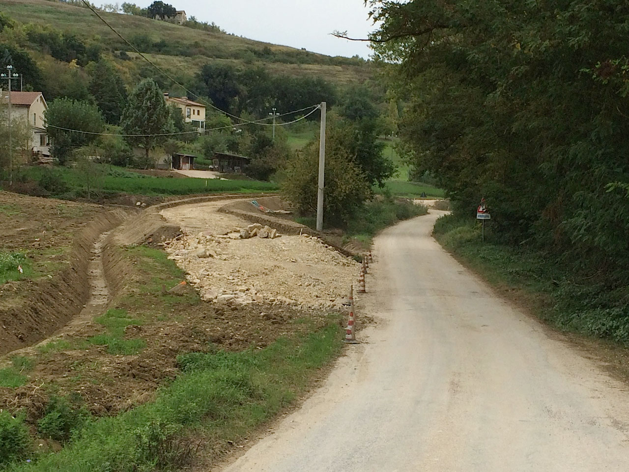 Tevermorto Nuova strada Todi