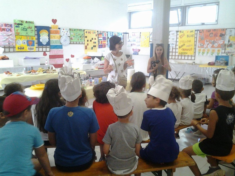 Un momento del laboratorio 1