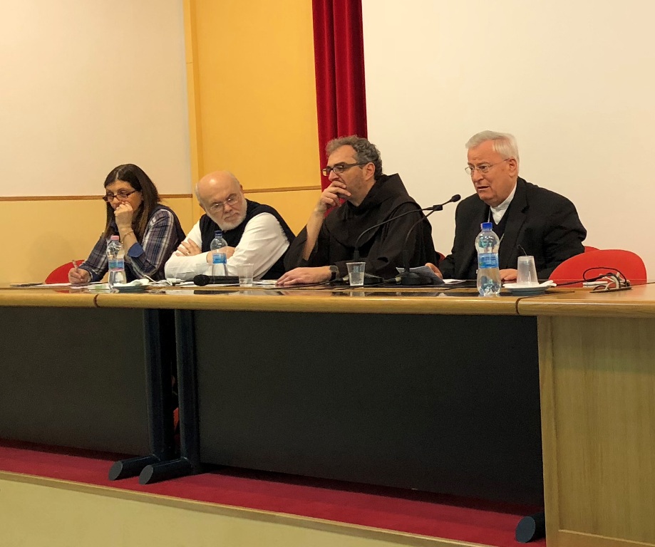 relatori della giornata di formazione volontari caritas pg