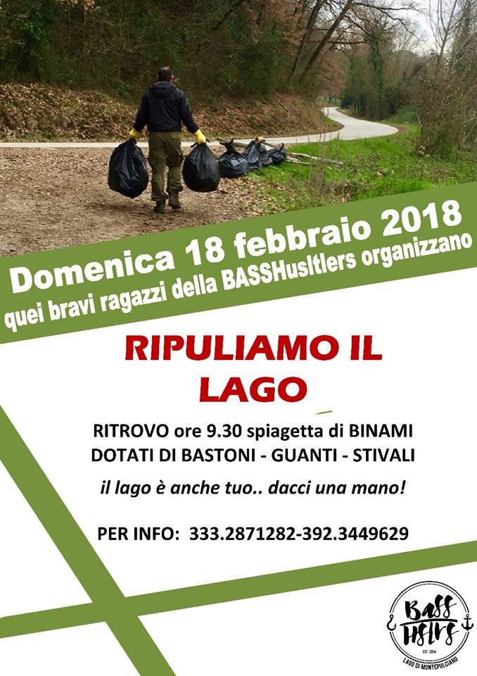 Bass Hustlers Ripuliamo il lago