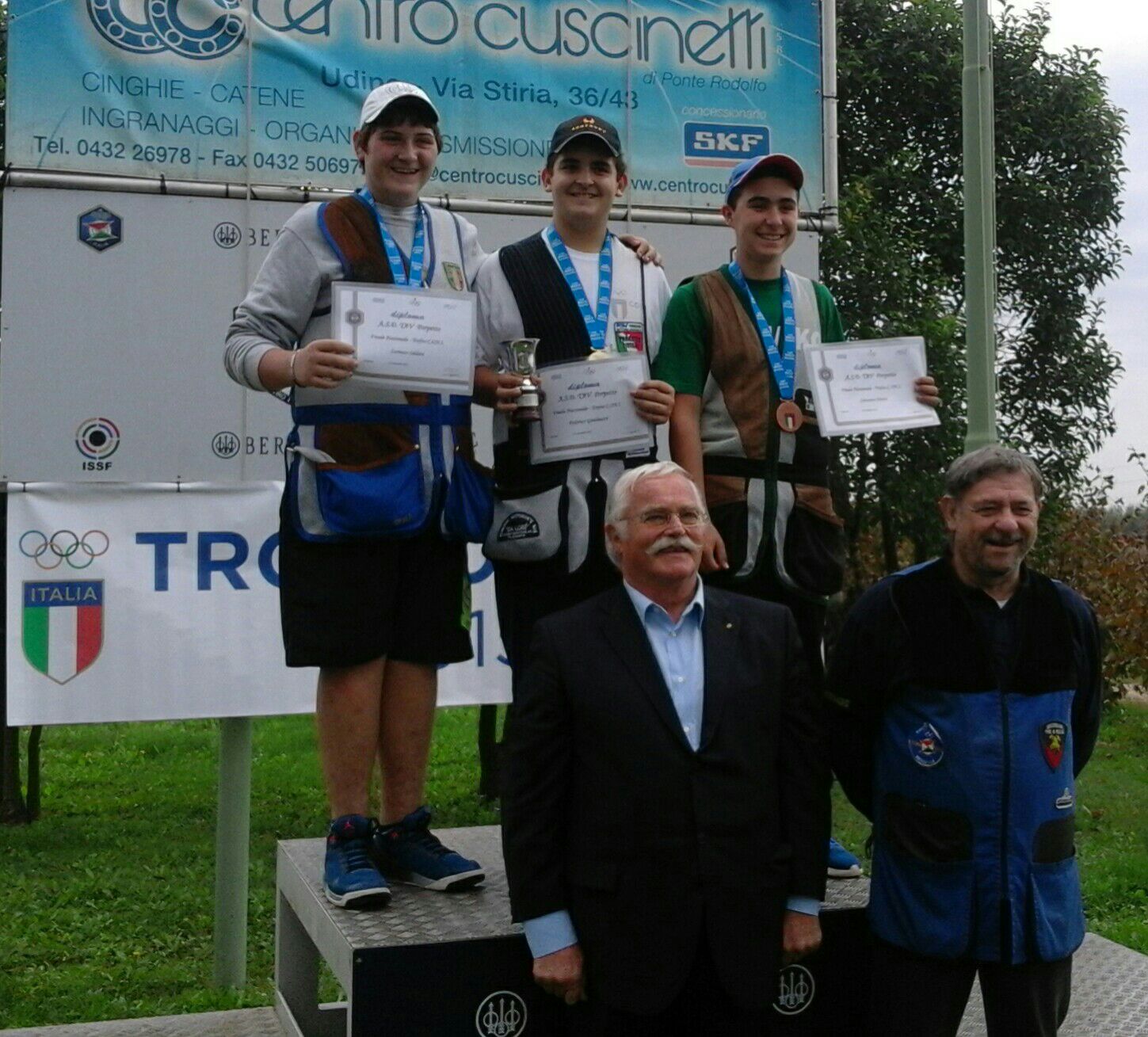 giovanni strinati bronzo Tiro a Volo