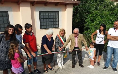 inaugurazione lavatoio