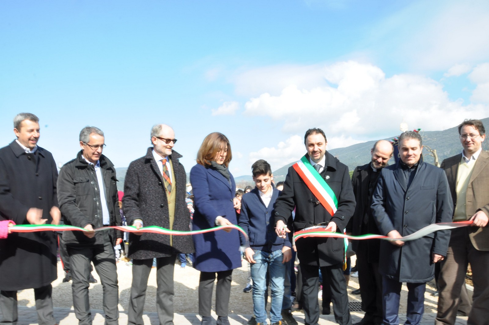 inaugurazione scuola lugnano