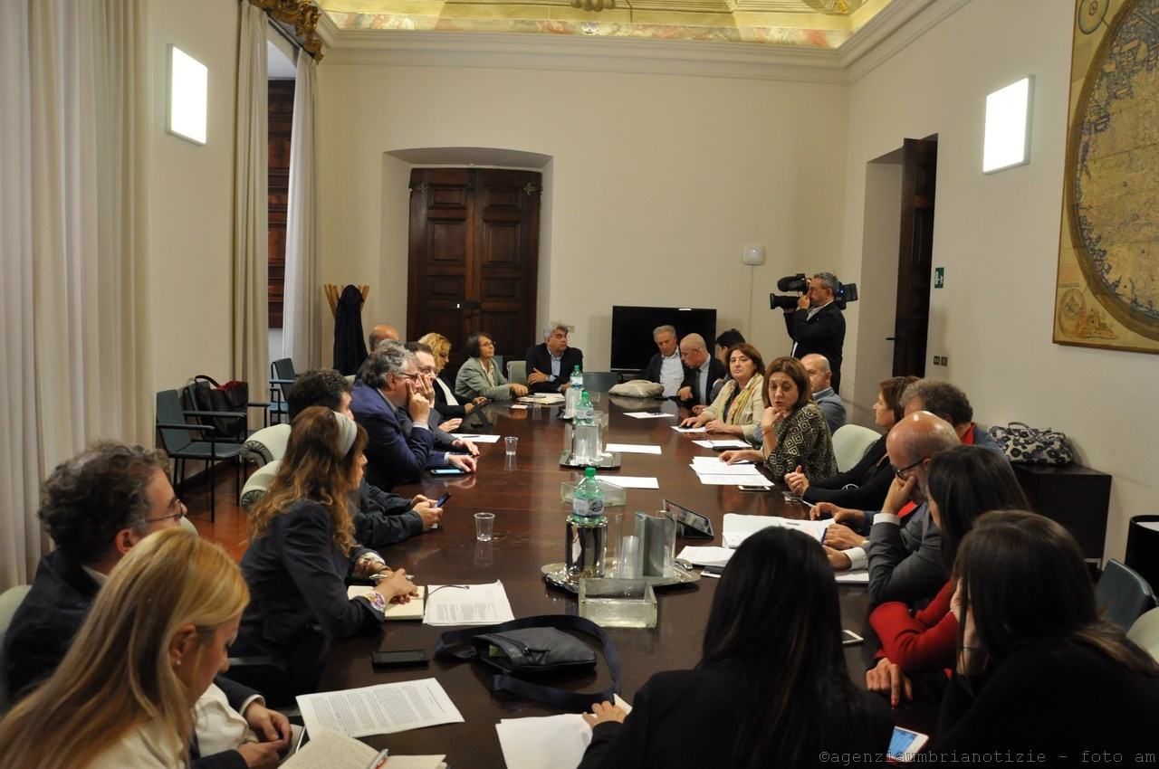 incontro parlamentari post sisma 4