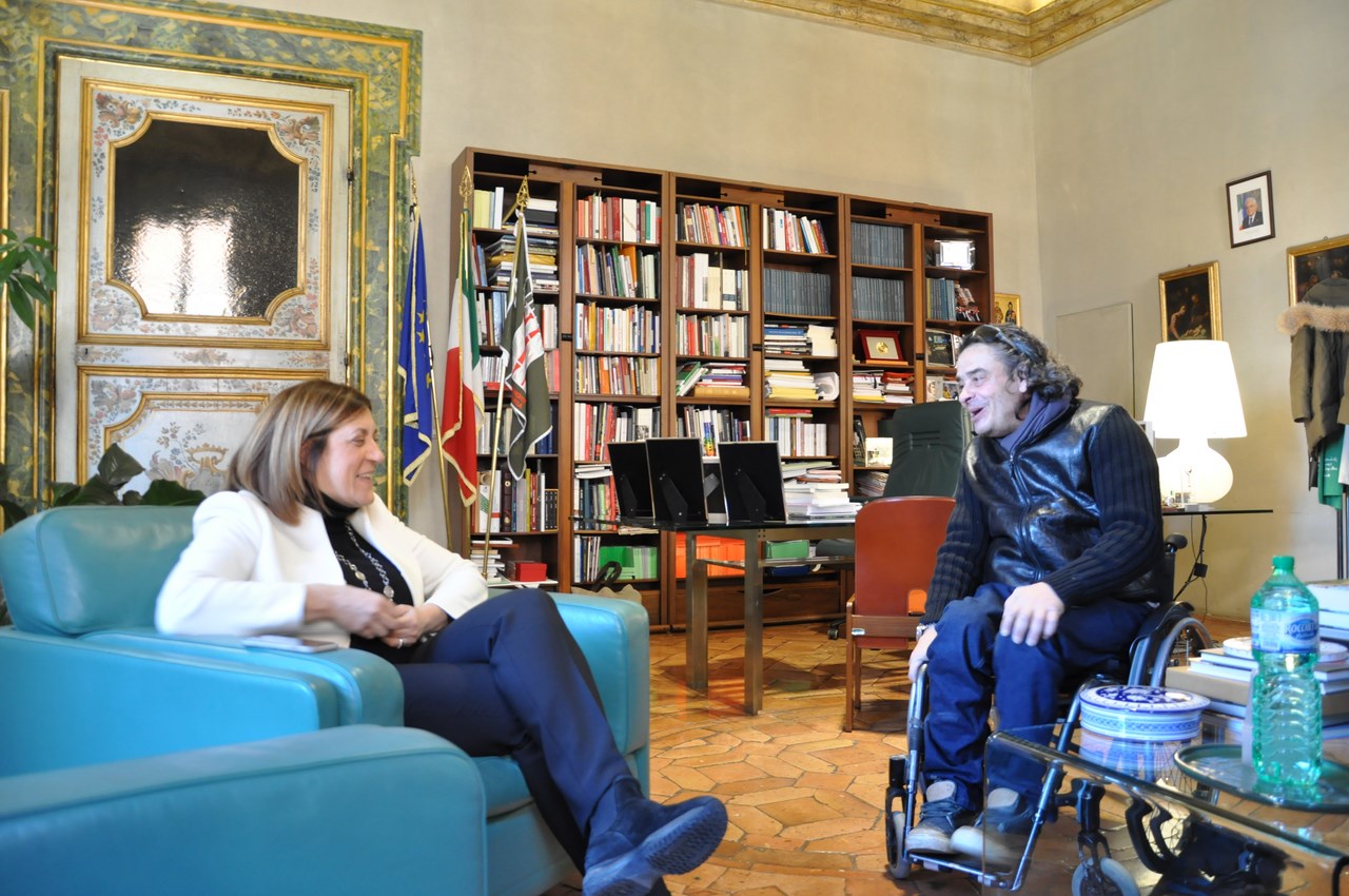incontro presidente comitato paralimpico 1