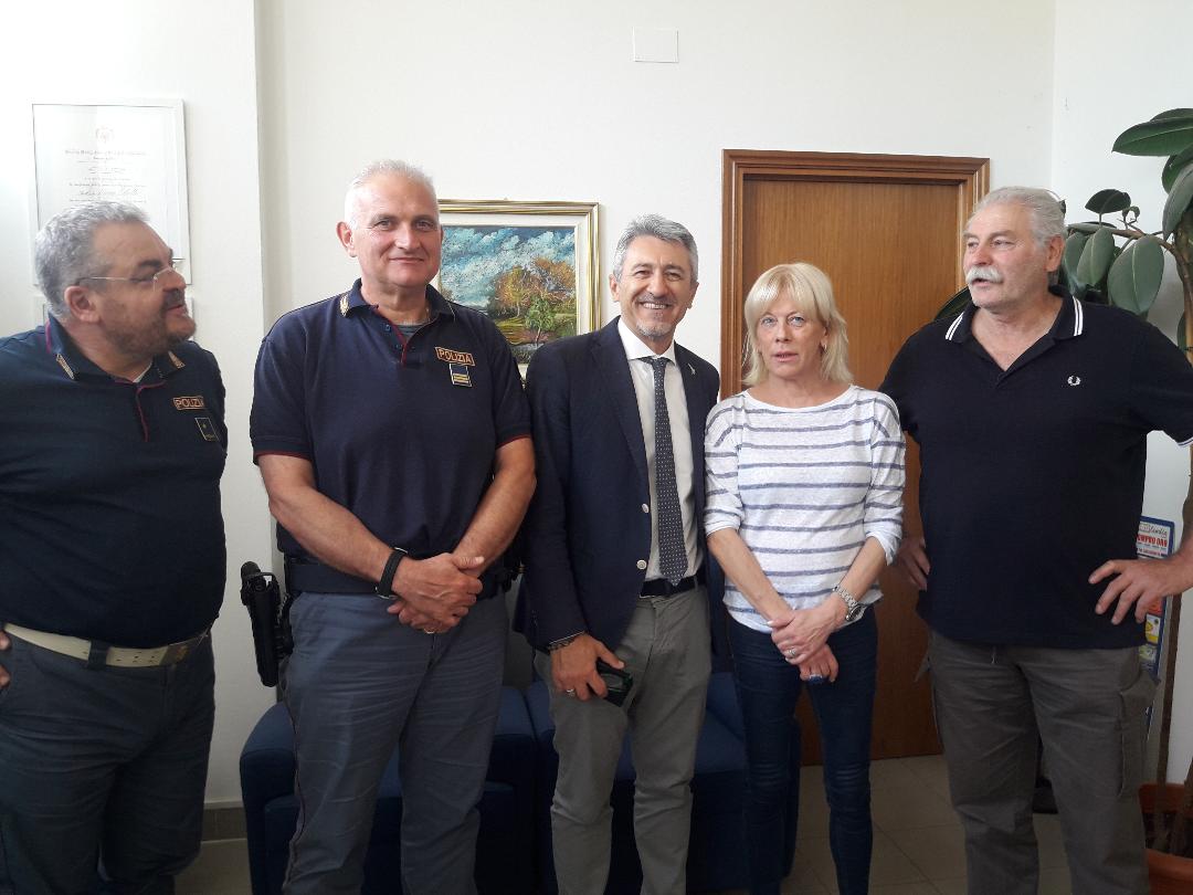 incontro vice questore