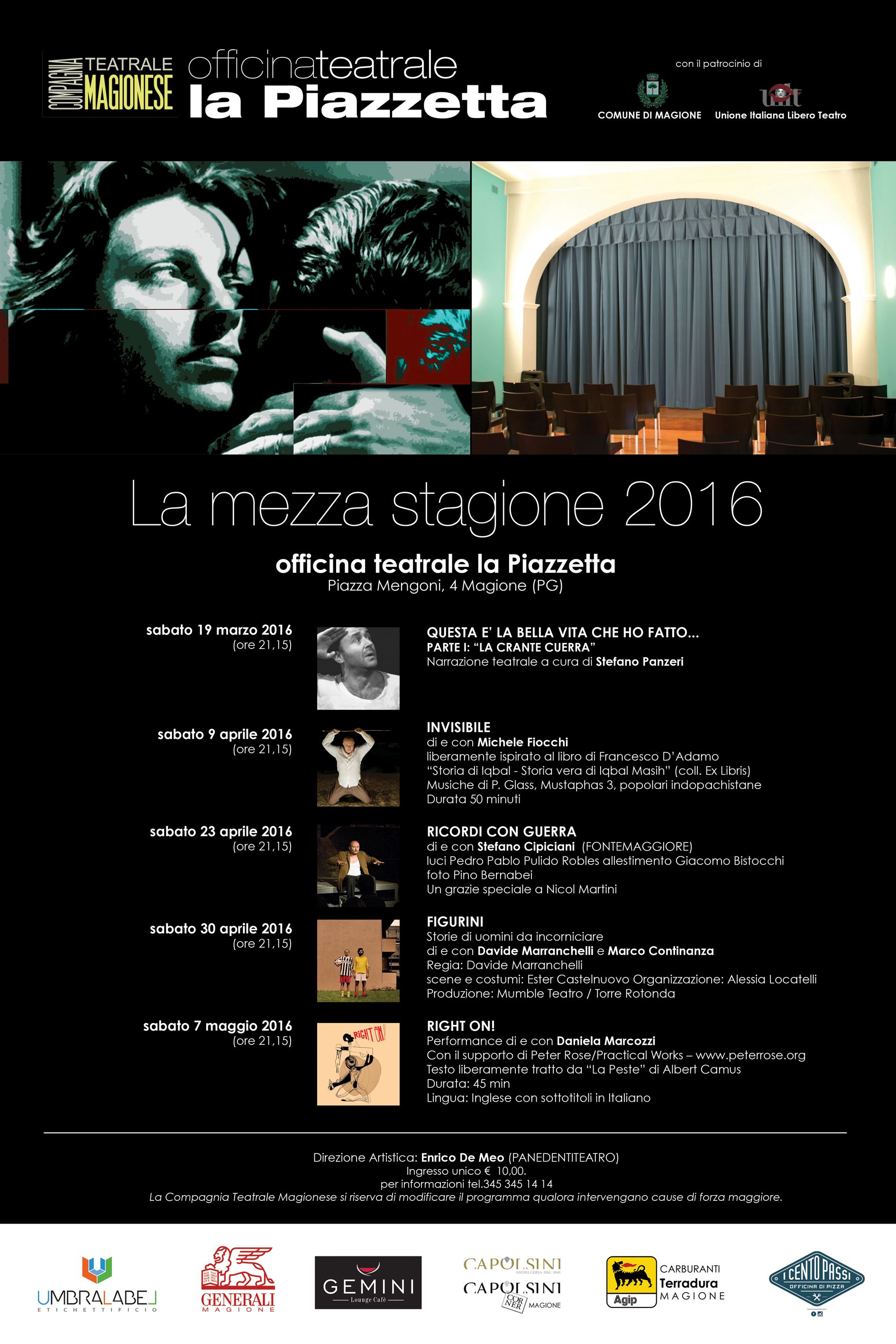 la mezza stagione 2016 locandina