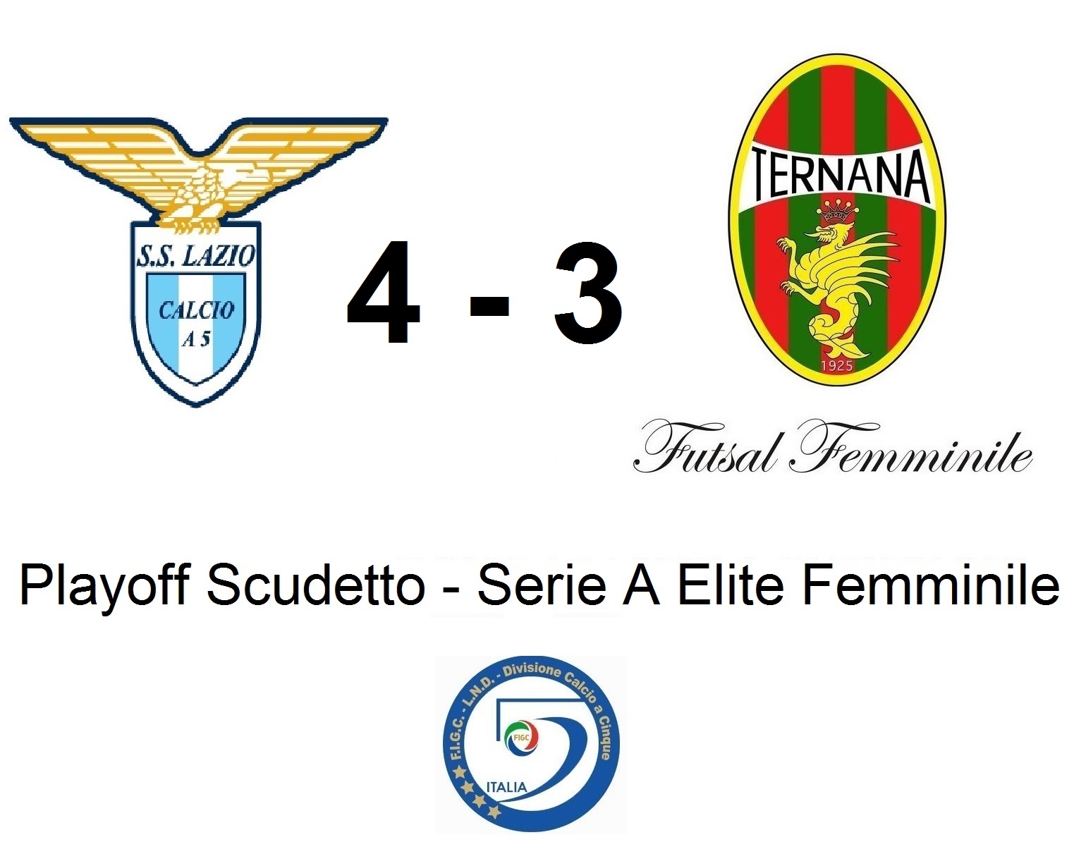 lazio calcio a 5 femminile Ternana futsal ASI