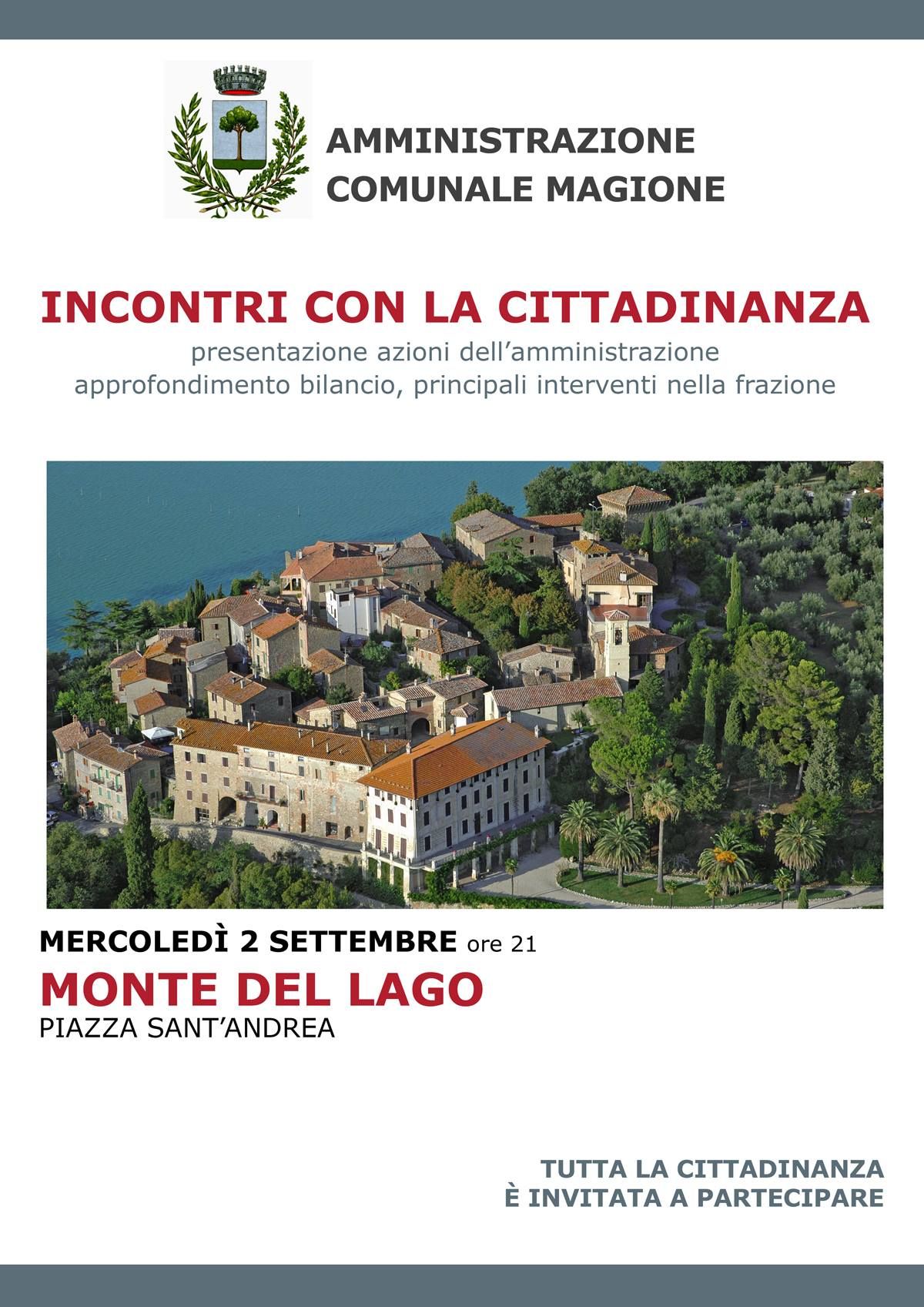 locandina Monte del Lago