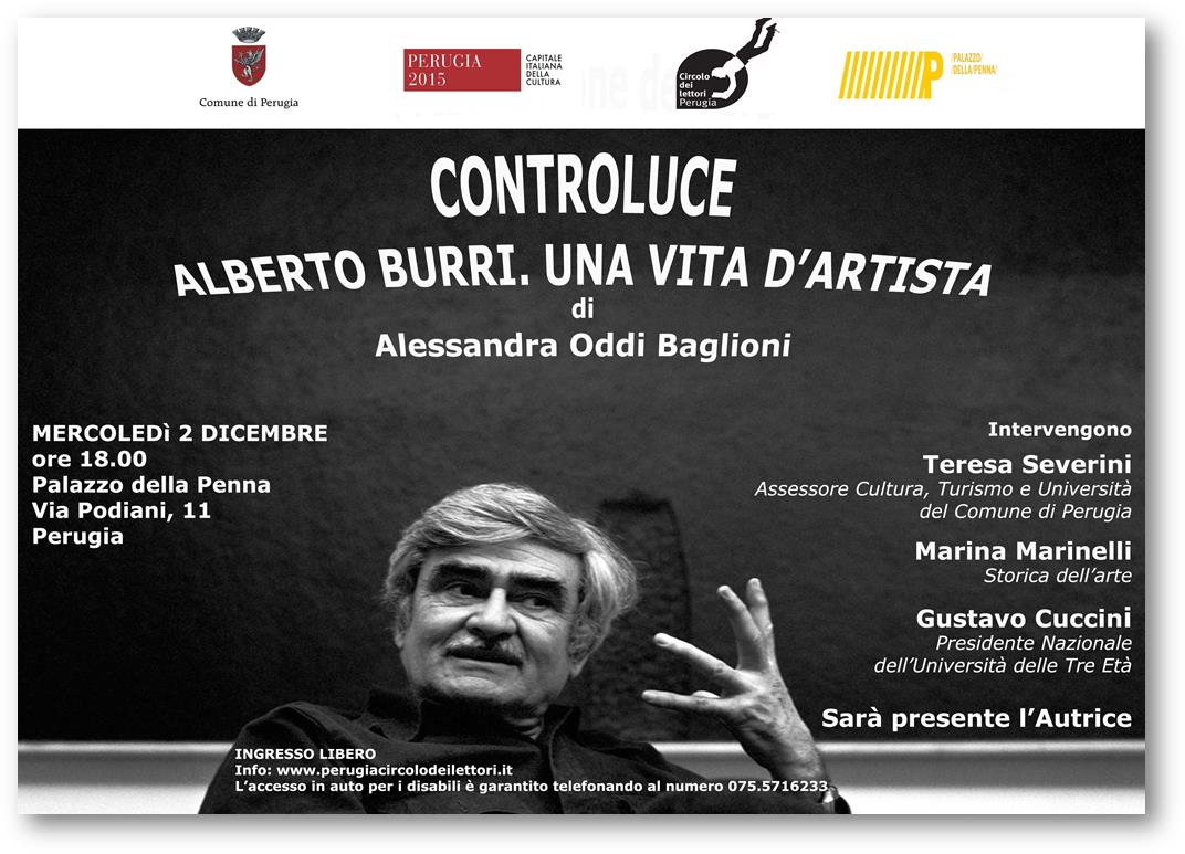 1 dicembre Controluce Burri