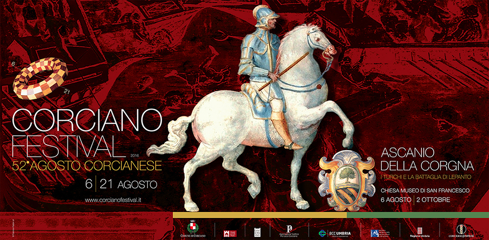 Corciano Festival 2016 manifesto