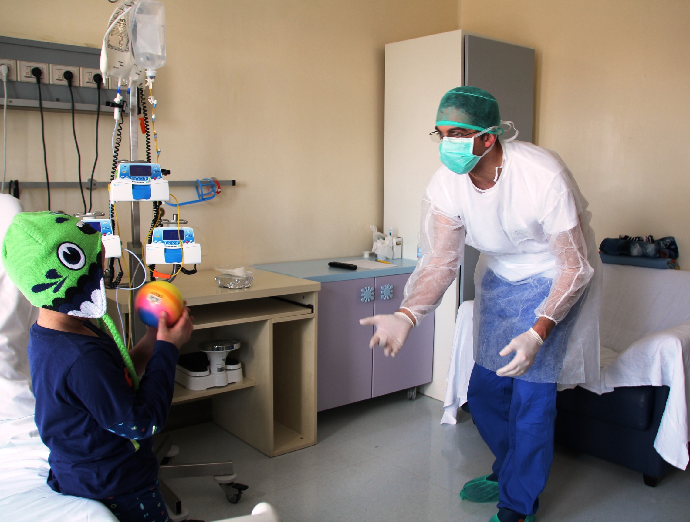 reparto oncoematologia pediatrica stanza