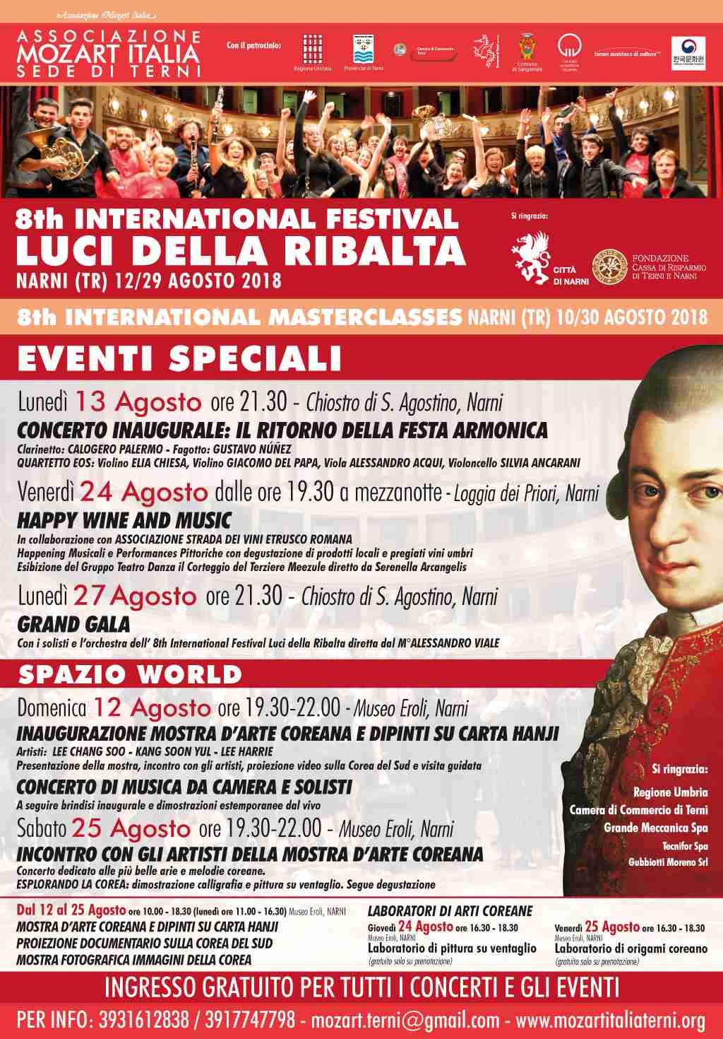 manifesto WEB eventi speciali 2018