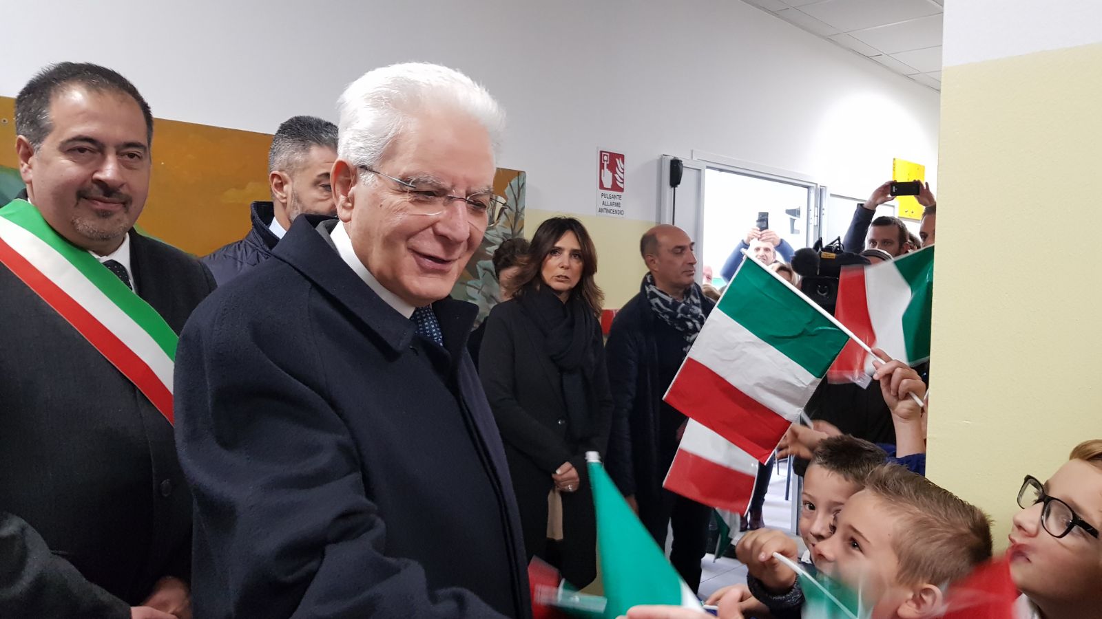 mattarella a cascia