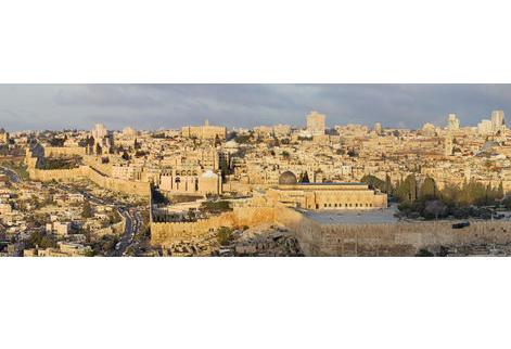 panorama di gerusalemme