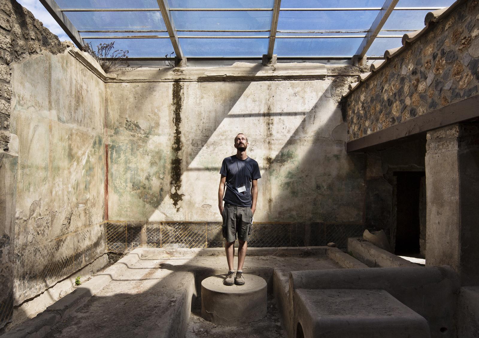 pier paolo metelli a Pompei
