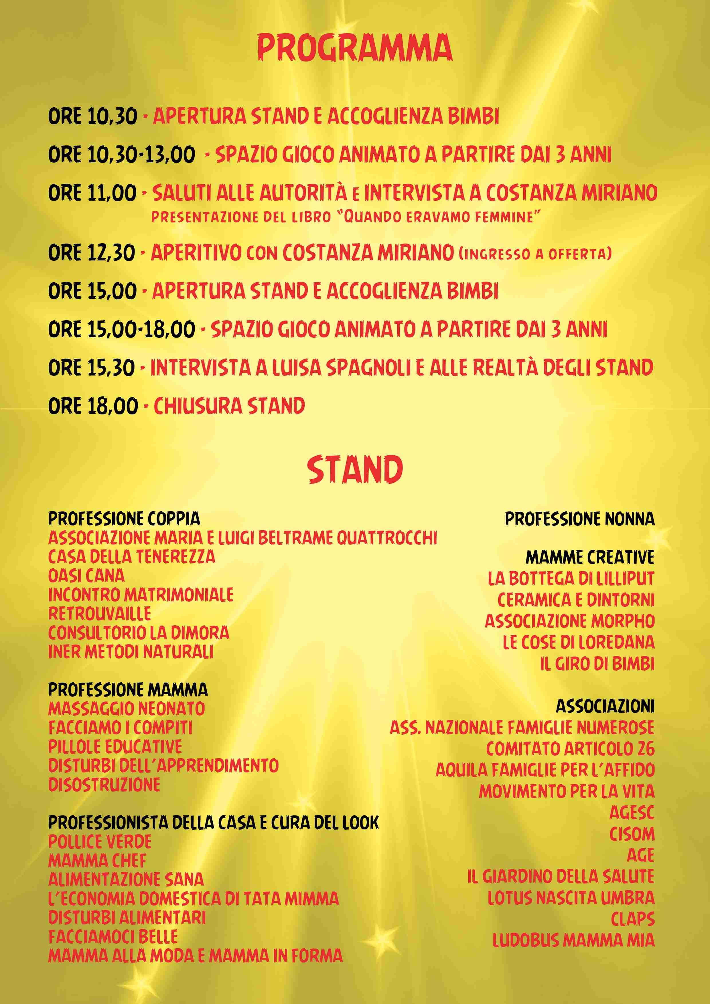 professione mamma volatino retro 2016