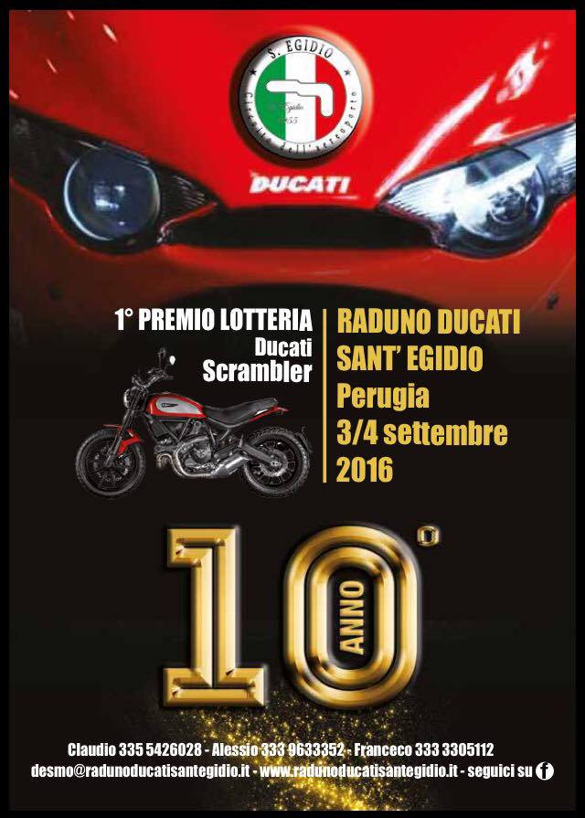 raduno ducati santegidio locandina