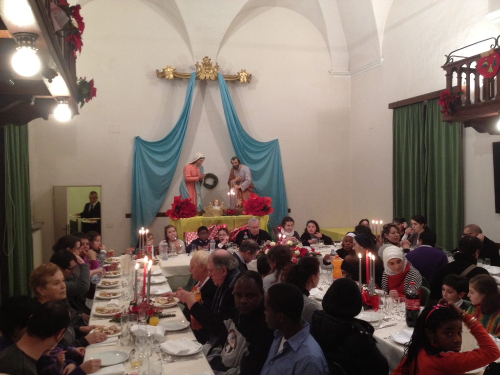 s. natale 2013 pranzo in arcivescovado