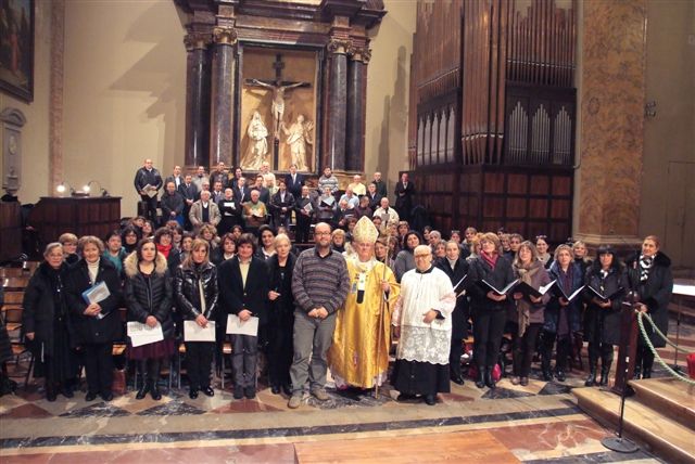 uno dei precedenti raduni diocesani delle corali dellarchidiocesi