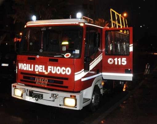 vigili del fuoco notte